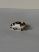 Natural Pearl Bronze Ring