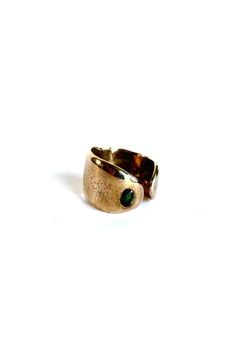 bronze open wabi sabi w/sapphire
