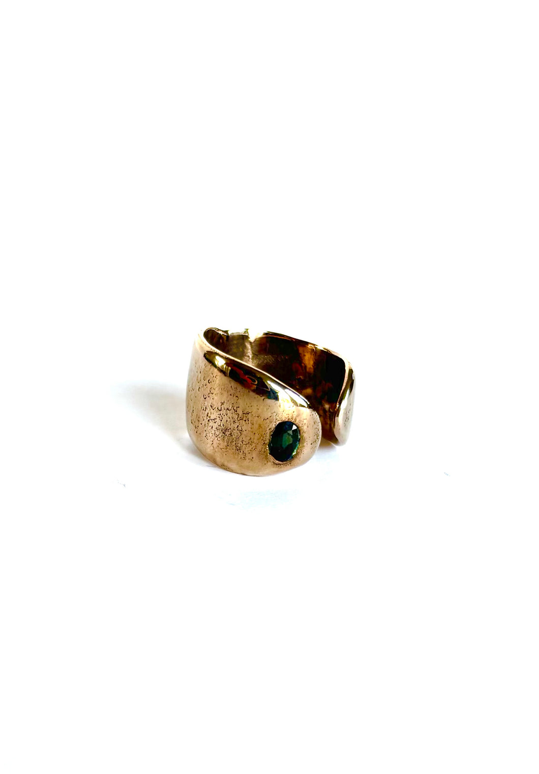 bronze open wabi sabi w/sapphire