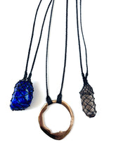 Lapis Lazuli netted necklace