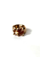 Agate in Bronze Ring
