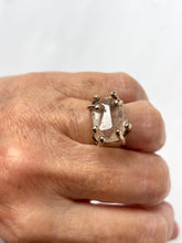 Champagne Topaz bronze ring