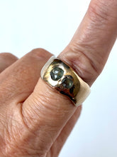 Two Montana Sapphire Ring