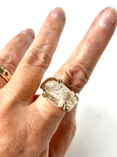 Elestial Topaz Ring