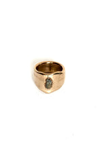 Large Montana Sapphire Ring