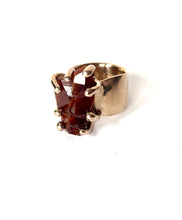 Vesuvianite bronze ring