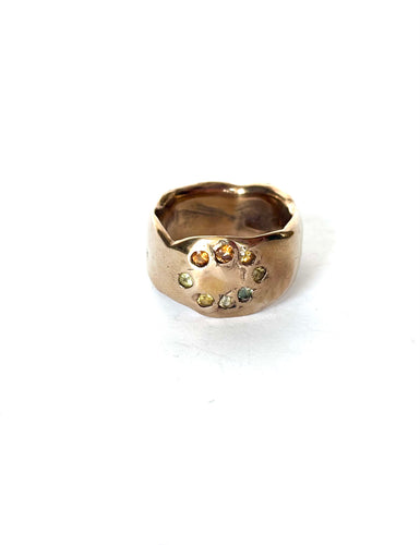 Circle of PARTi sapphire ring