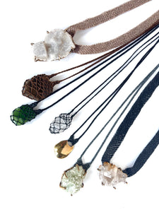 Mica specimen necklace
