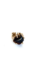 blue jasper claw-set ring